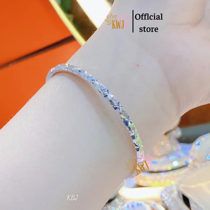 Vòng tay phay bạc đẹp lung linh