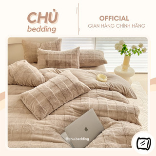 FULL 5 MÀU Bộ chăn ga gối chất liệu 𝑵𝒉𝒖𝒏𝒈 𝗪𝗔𝗙𝗙𝗟𝗘 cao cấp