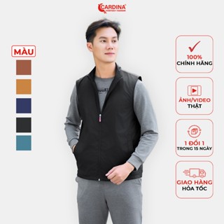  Áo gió gile nam CARDINA chất liệu gió cao cấp cản gió phom ôm vừa khỏe khoắn năng động 3GNM02 