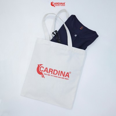 Túi vải canvas CARDINA vải canvas chắc chắn có quai đeo tiện lợi TUCV0140