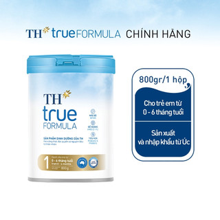  Combo 2 tặng 1 Sữa bột TH True Formula số 1-2-3-4 bé 0-6 tuổi lon 800g nhập khẩu Úc tặng 1 bộ 3 hộp nhựa Inochi Nhật Bản 