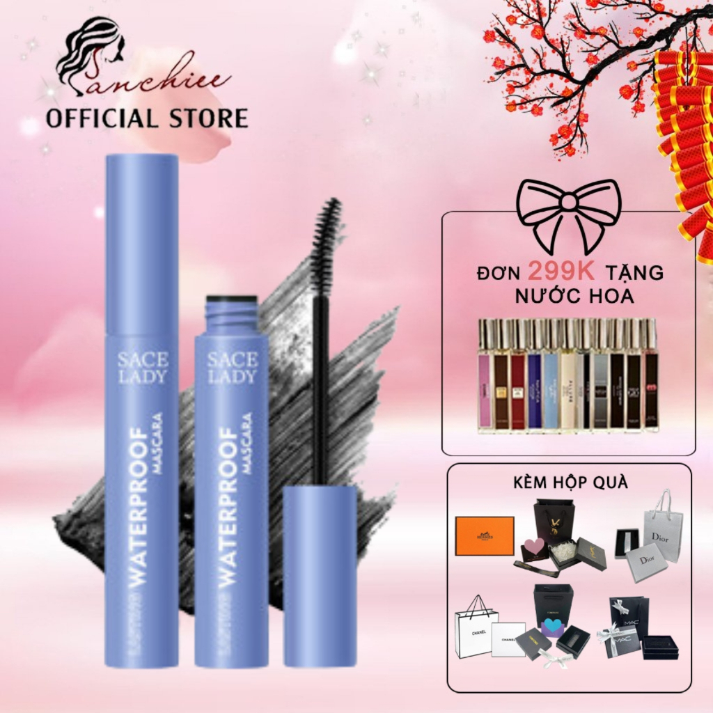 Mascara SACE LADY Chống Thấm Nước Lâu Trôi Chuốt Mi Dài Chống Lem