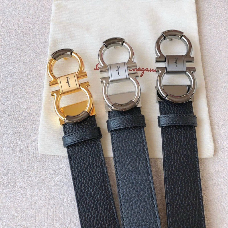 Thắt lưng cao cấp da thật nam Salvatore tăng đơ, khoá cài fullbox mới 100%