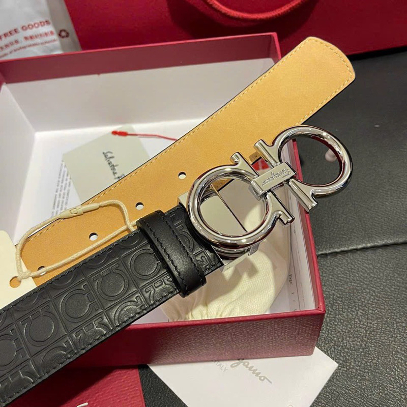 Thắt lưng cao cấp da thật nam Salvatore tăng đơ, khoá cài fullbox mới 100%