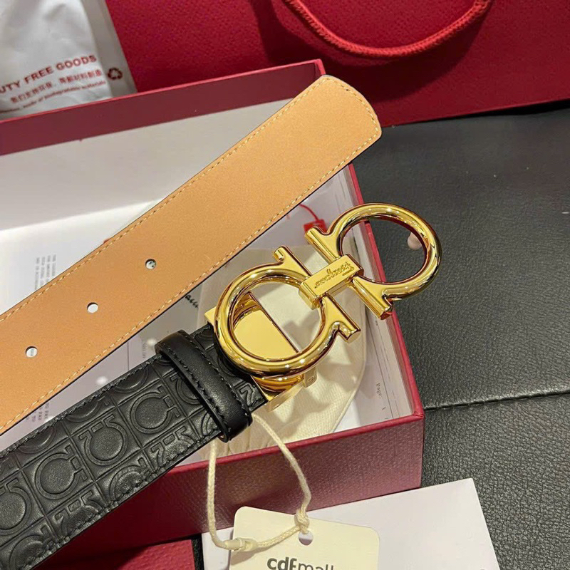 Thắt lưng cao cấp da thật nam Salvatore tăng đơ, khoá cài fullbox mới 100%