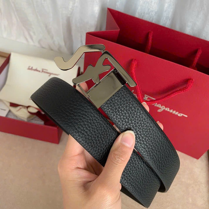 Thắt lưng cao cấp da thật nam Salvatore tăng đơ, khoá cài fullbox mới 100%