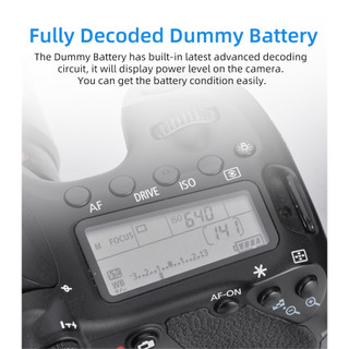 Pin giả Kingma LP-E12 - Dummy Adapter