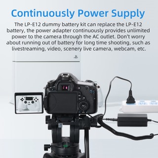 Pin giả Kingma LP-E12 - Dummy Adapter