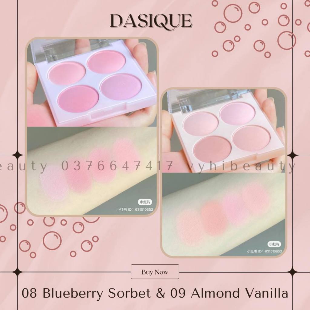 Bảng má Dasique 4 ô