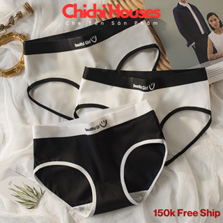 Quần Lót Nữ Cotton Cao Cấp Siêu Mềm Mại Đáy Quần 2 Lớp Kháng Khuẩn Cực Tốt CHICHI HOUSES 0021