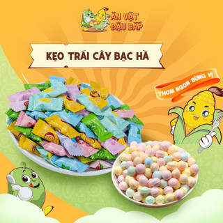 Kẹo viên ngậm vitaminc vị bạc hà mát lạnh – kẹo bạc hà vị trái cây nội địa trung