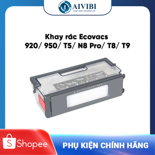 Khay đựng rác deebot ozmo 920/ 950/ t5/ n8 pro/ t8/ t8 aivi