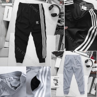 Quần thể thao nam nữ - Quần Jogger 3 sọc thu đông - chất liệu cao cấp, ống bo, ống suông phù hợp mọi đối tượng