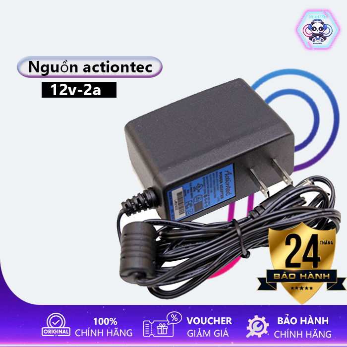 [HCM] Nguồn camera 12V 2A ACTIONTEC - nguồn Actiontec bảo hành 12 tháng - Actiontec 12v2a -BTNewWay