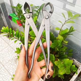 Cạp Tròn, Cạp Xéo thép đúc nguyên khối 21cm, Kéo bấm cành Cây Cảnh Bonsai Sắc Bén