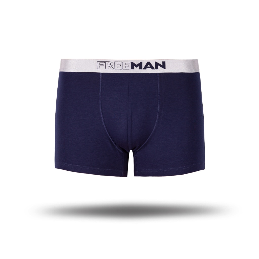 Combo 3 Quần lót boxer nam Freeman, chất liệu cotton thoáng mát, thấm hút mồ hôi tốt BO509