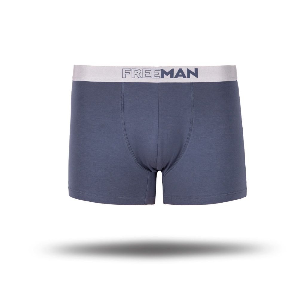 Combo 3 Quần lót boxer nam Freeman, chất liệu cotton thoáng mát, thấm hút mồ hôi tốt BO509