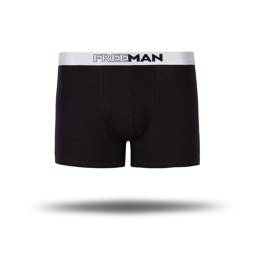 Combo 2 Quần lót boxer nam Freeman, chất liệu cotton thoáng mát, thấm hút mồ hôi tốt BO509