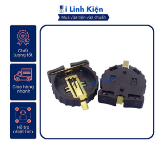 Đế pin cr1220 chân dán smd, chân cắm dip