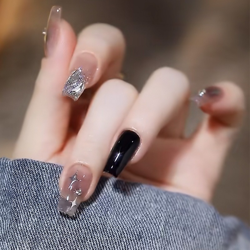 Nailbox, Móng tay giả dài đính đá, Nail xinh dự tiệc sang trọng, Shyn house Nail