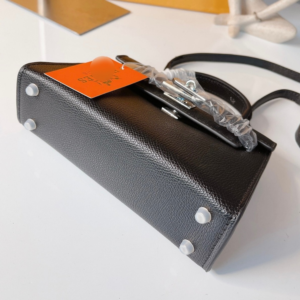 Túi xách nữ, túi hơ mét da sần size 19 - 22 Quảng Châu loại 1 - Lucky9store