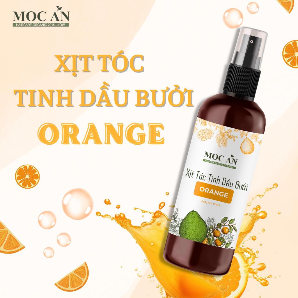 [BOR120] Xịt Bưởi Tinh Dầu Cam Tươi [120ML] Mộc Ân Haircare