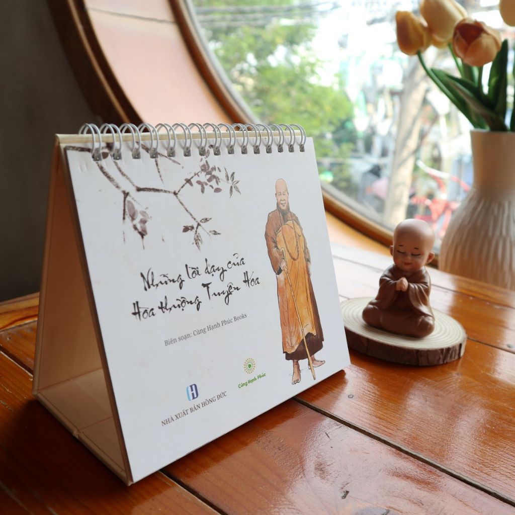 Sổ lò xo để bàn lời dạy Hòa thượng Tuyên Hóa