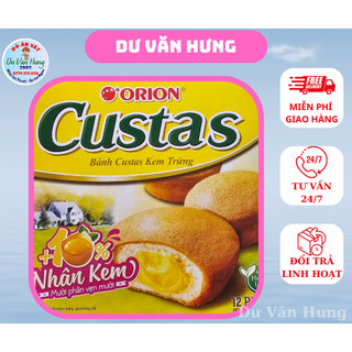 Bánh Custas Nhân Trứng Thơm , Ngon , Mềm Hộp 282g