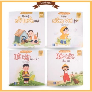 Sách – bộ 4 cuốn cảm xúc của con