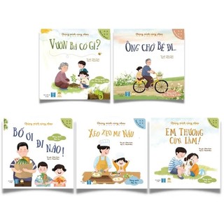 Sách - bộ chúng mình cùng nhau cho bé từ 0 - 6 tuổi