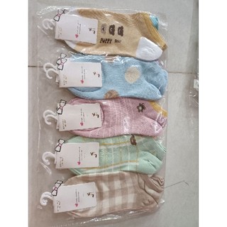 Combo 5  đôi vớ ngắn nữ hình