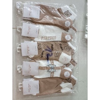 Combo 5  đôi vớ ngắn nữ hình