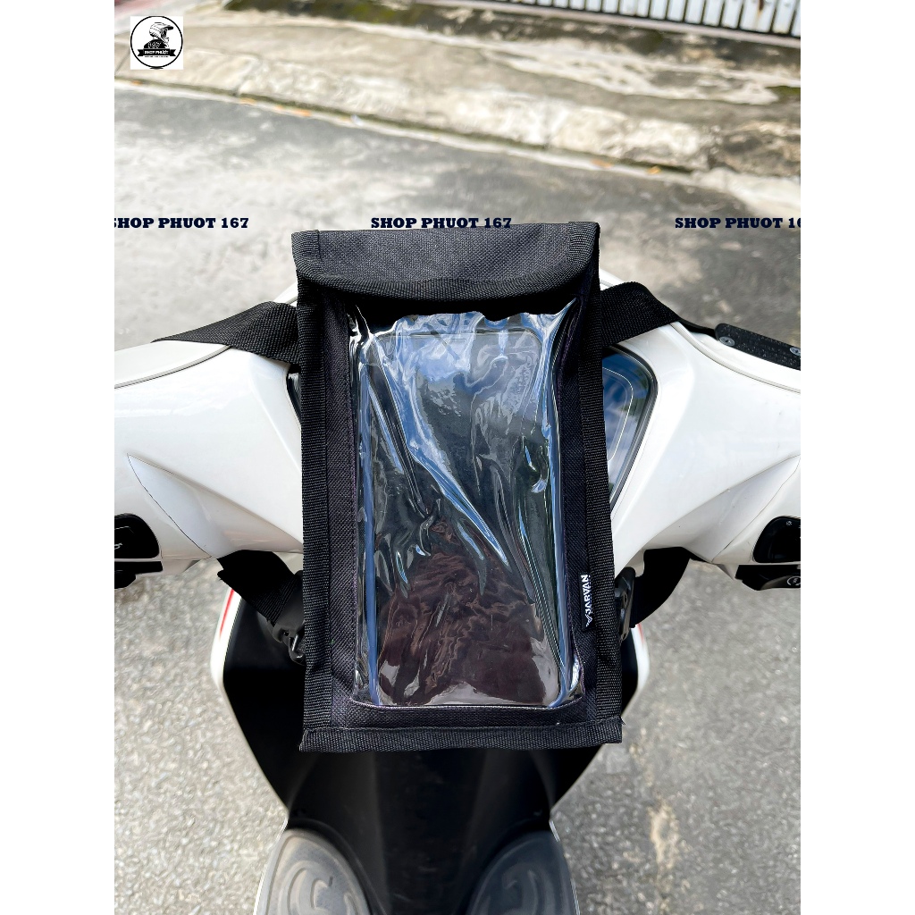 Túi treo đầu xe chính hãng để được điện thoại