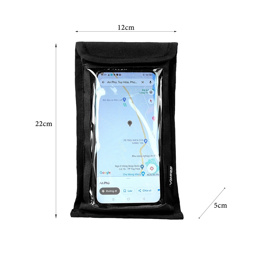 Túi treo đầu xe chính hãng để được điện thoại