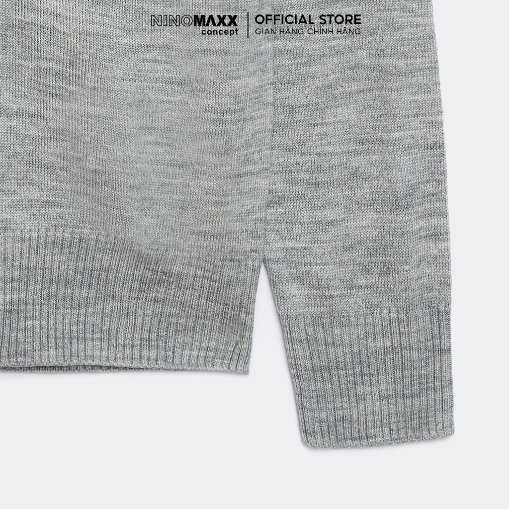 N&M áo Sweater Nam basic tay dài chất len dệt kim 1902089