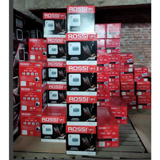 Bình nóng lạnh Rossi 30lit vuông Chính hãng