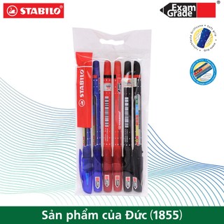 Bộ 6 bút bi stabilo exam grade 588f nét 0.7mm