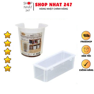 [Hỏa Tốc HN] Combo Hộp đựng đũa thìa cất gọn và Hộp đựng bát đĩa cất gọn Nội địa Nhật Bản