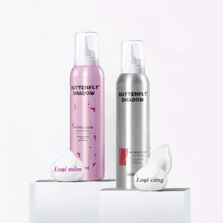 Gôm xịt tạo kiểu tóc cứng, mềm butterfly shadow 300ml