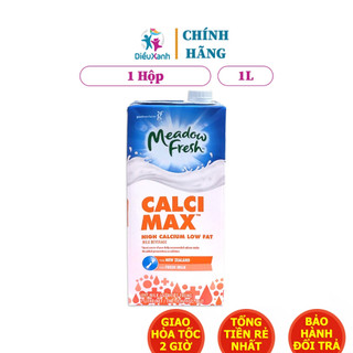 [1 Hộp] Sữa Meadow Fresh CANXI MAX ÍT BÉO 1L - Sữa Tươi Úc