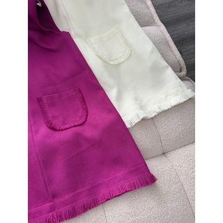 Đầm JAJU Nơ Cổ Tweed KAMI