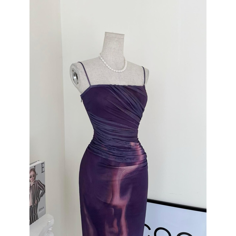 Đầm body loang màu TK2624