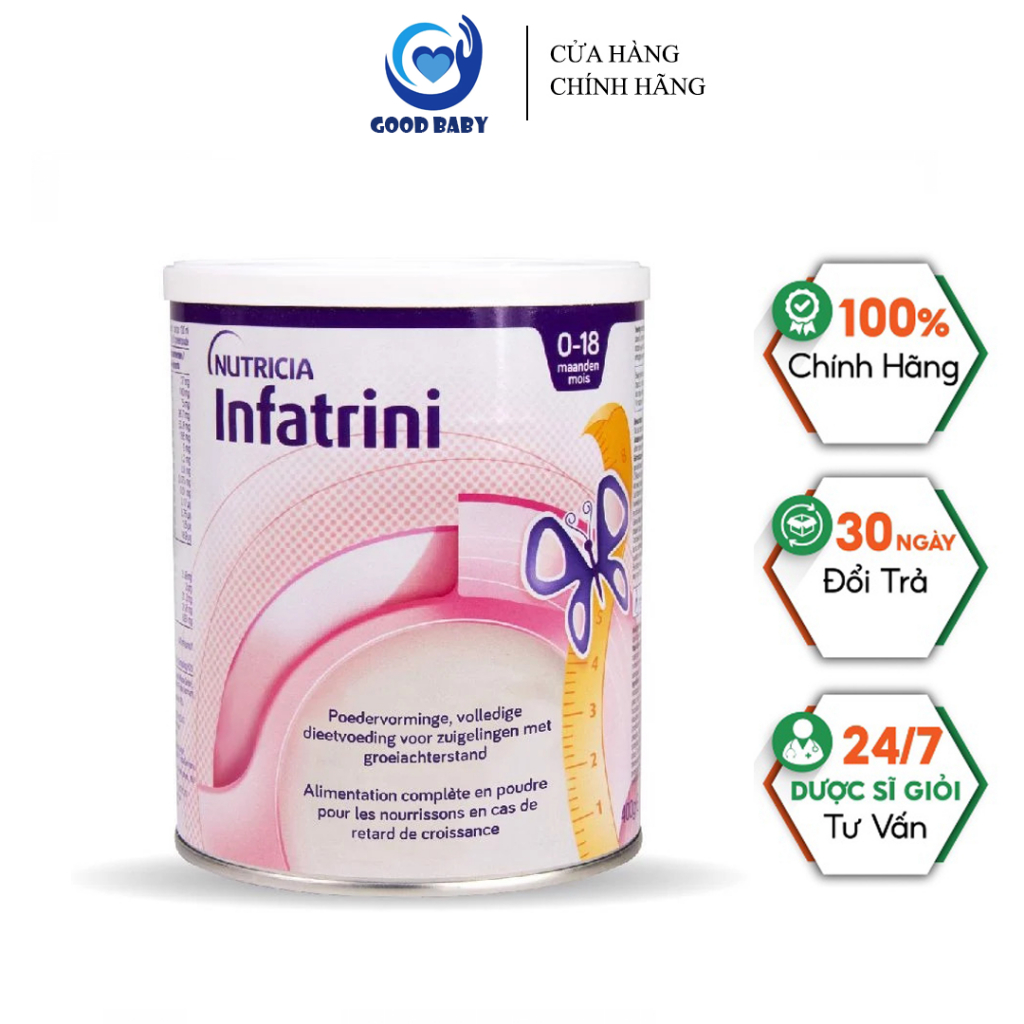 Sữa béo Infatrini hộp 400g chính hãng đủ bill Balan