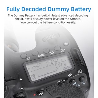 Pin giả Kingma LP-E17 - Dummy Adapter