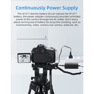 Pin giả Kingma LP-E17 - Dummy Adapter