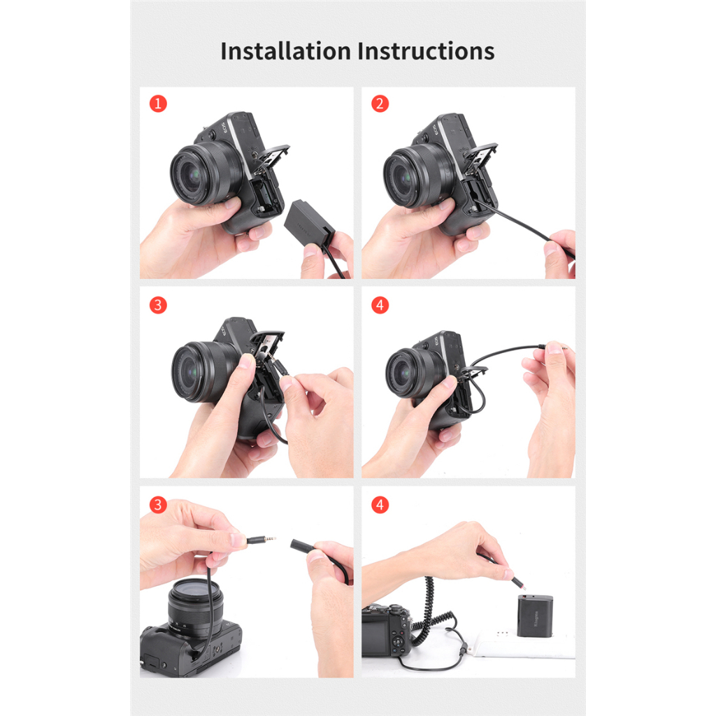 Pin giả Kingma LP-E12 type-C