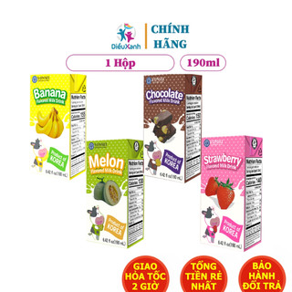 Sữa tươi trái cây yonsei 190ml - nhập khẩu hàn quốc