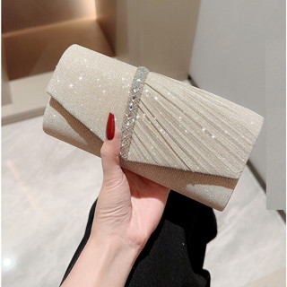 Clutch nữ ví dài cầm tay cao cấp phù hợp dự tiệc sang chảnh tiểu thư BAG U CSG16