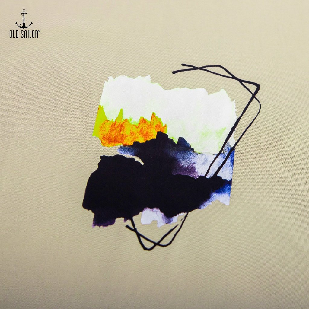 Áo thun họa tiết Painted Hills - 88554 - Big Size Upto 5XL