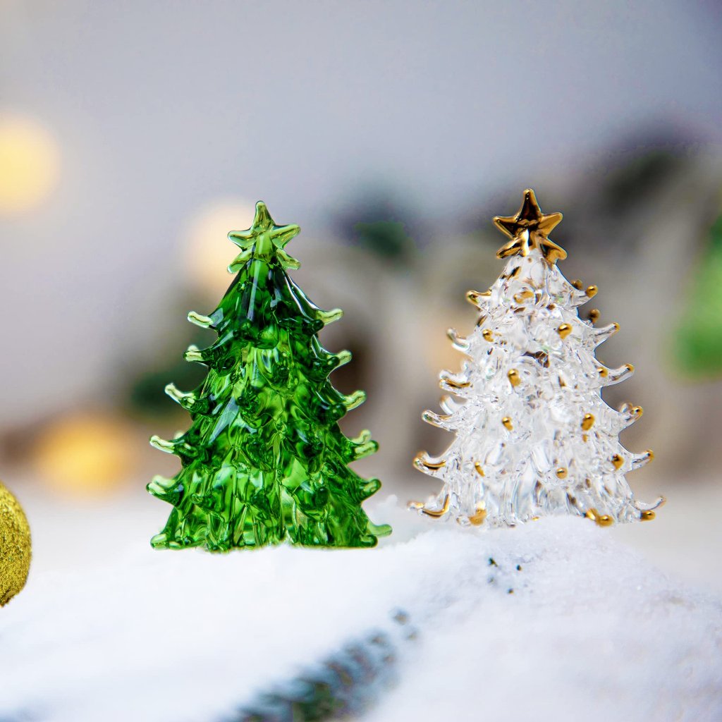 QUÀ TẶNG GIÁNG SINH | CÂY THÔNG PHA LÊ MINI TRANG TRÍ GIÁNG SINH | IDEASHOP.VN